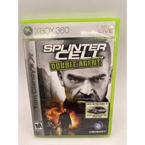 Tom Clancy's Splinter Cell: Double Agent (Microsoft Xbox 360, 2006) CIB - TESTED